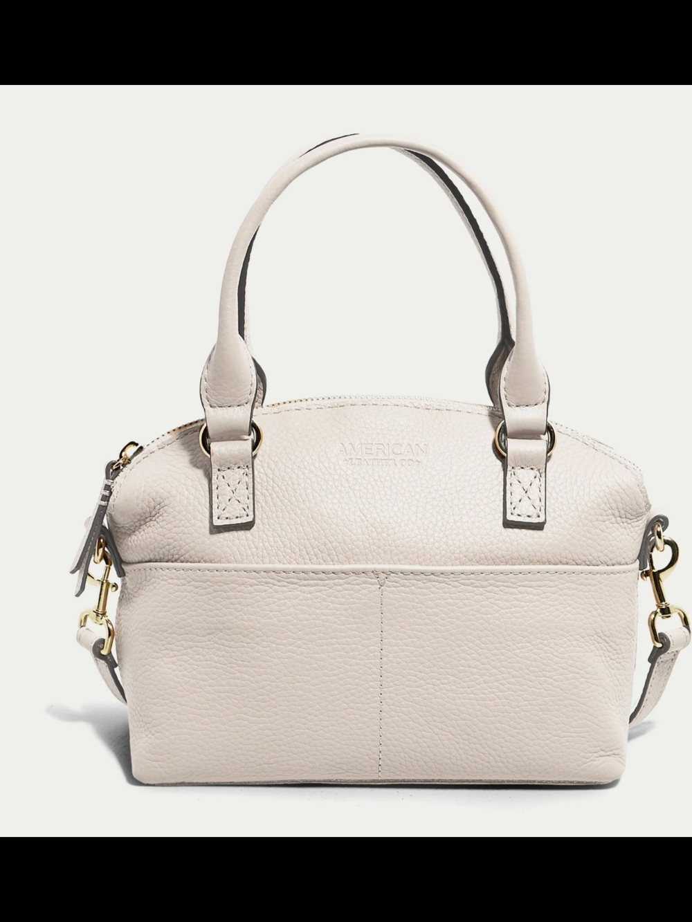 American Leather Co. - Pebbled Carrie Mini Dome Crossbody